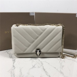 불가리 세르펜티 카보숑 라지 숄더백 BV287984-1