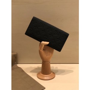 Louis Vuitton 루이비통 남성용 레더 앙프렝뜨 장지갑,LOUW0394,Size(19cm),블랙