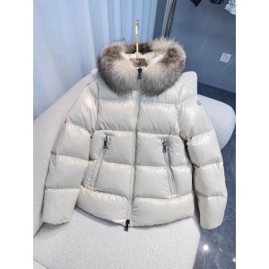 몽클레어 라이체 패딩 화이트