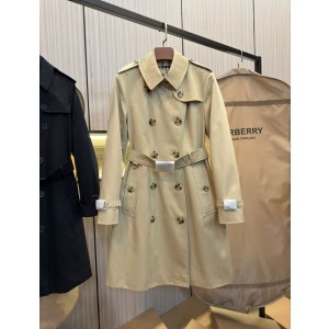 (W) 버버리 켄싱턴 헤리티지 코트 베이지