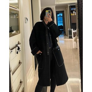 에르메스 패치워크 캐시미어 코트